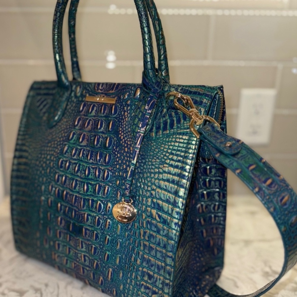 Brahmin Caroline Dragon Melbourne Satchel BRAND NEW! RARE! Hard to Find! - Picture 2 of 12